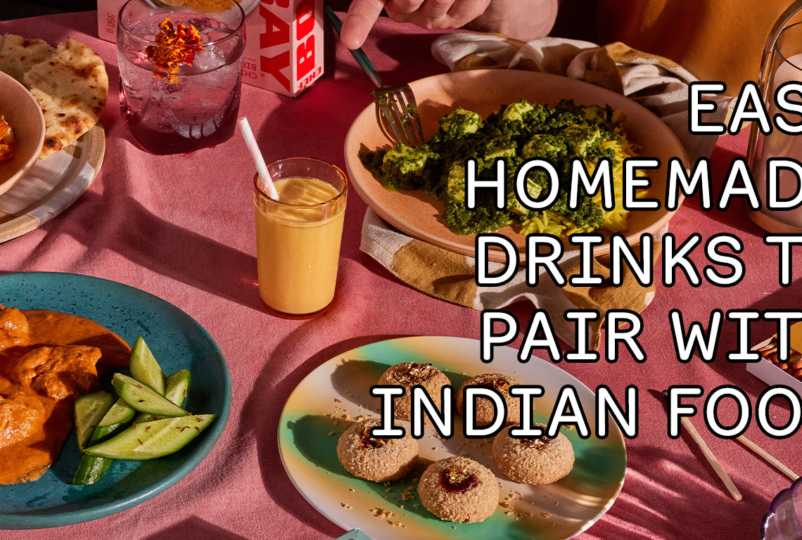 Easy Homemade Drinks to Pair with Indian Food